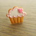Cupcake Cookie Ring - Pink ..